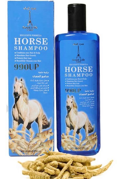 Horse shampo me ekstrakte Ginsengu